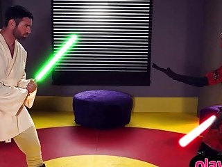 A Star Wars Twilek Jedi Chick Gets Fucked With Force